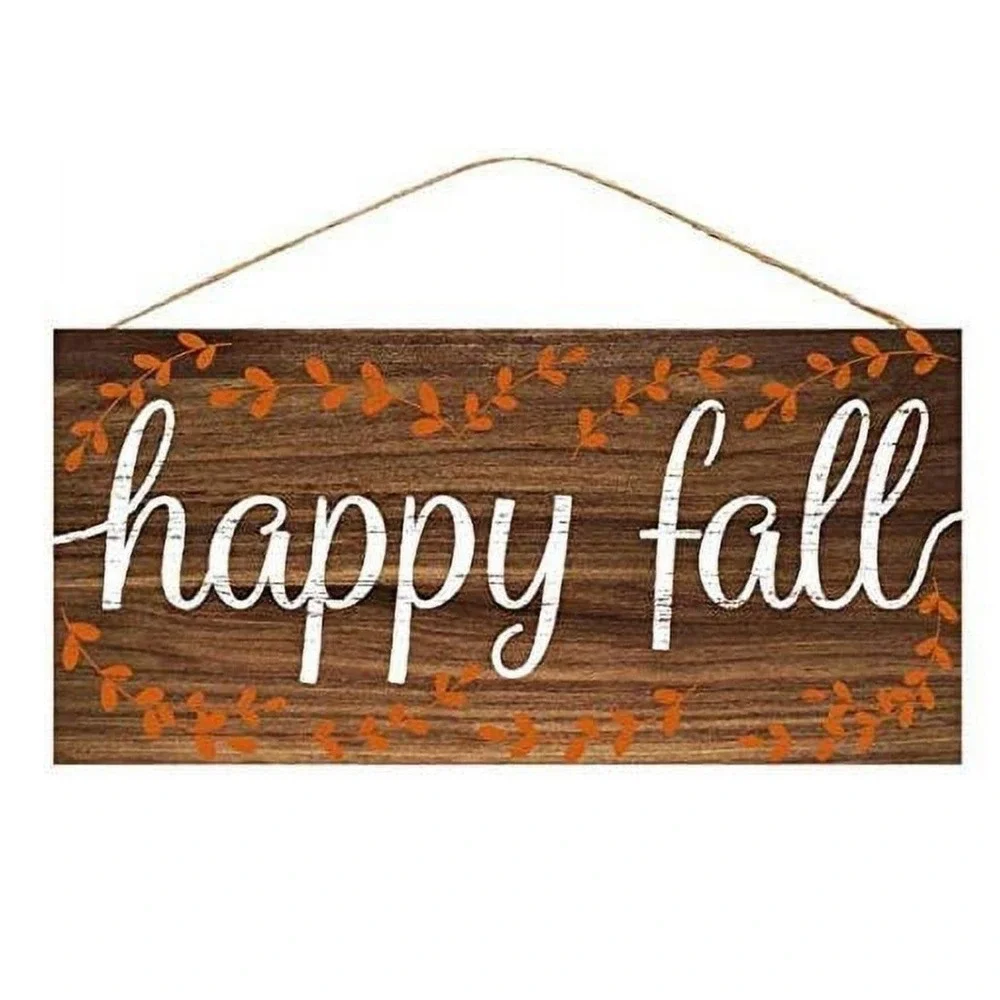 NEW Happy Fall Sign Wooden 12.5